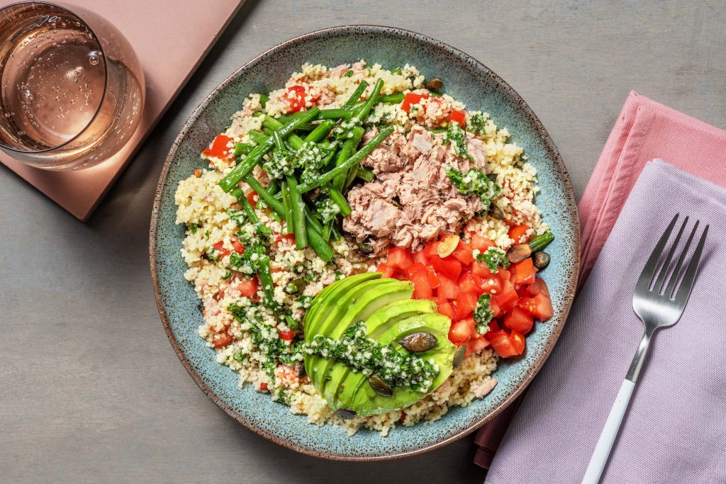 Tonijn couscous salade